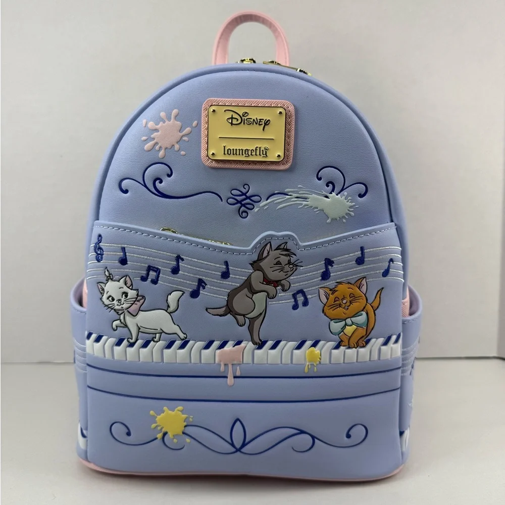 Loungefly Disney The Aristocats Kittens Piano Mini Backpack - BoxLunch Exclusive